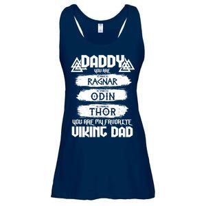 Daddy You Are My Favorite Viking Dad  Ladies Essential Flowy Tank