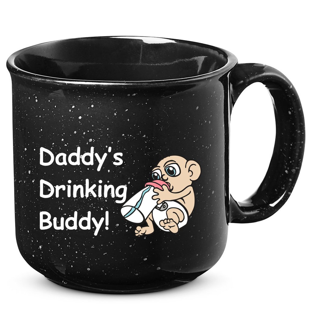 Daddy's Drinking Buddy 15oz Campfire Ceramic Mug