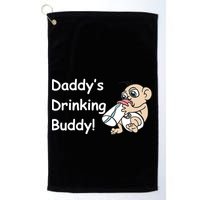 Daddy's Drinking Buddy Golf Towel