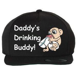 Daddy's Drinking Buddy Wool Snapback Cap