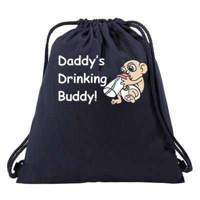 Daddy's Drinking Buddy Drawstring Bag