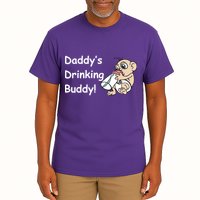 Daddy's Drinking Buddy Tall T-Shirt