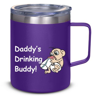 Daddy's Drinking Buddy 12oz Stainless Steel Coffee Mug