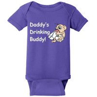 Daddy's Drinking Buddy Baby Bodysuit