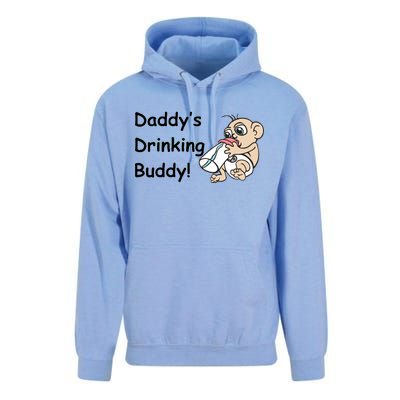 Daddy's Drinking Buddy Unisex Surf Hoodie