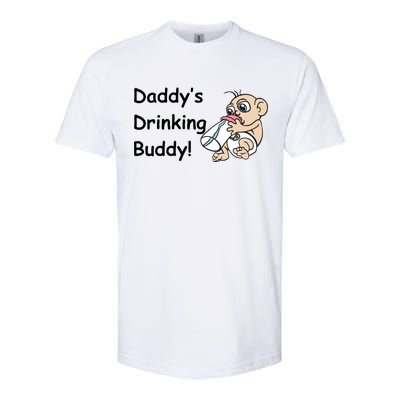 Daddy's Drinking Buddy Softstyle® CVC T-Shirt