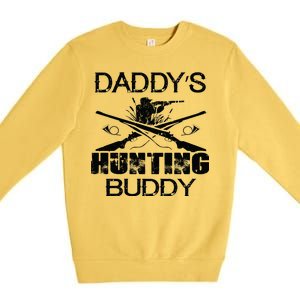 Daddy's Hunting Buddy Premium Crewneck Sweatshirt