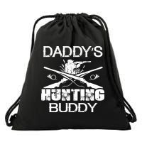 Daddy's Hunting Buddy Drawstring Bag