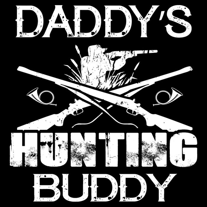 Daddy's Hunting Buddy Drawstring Bag