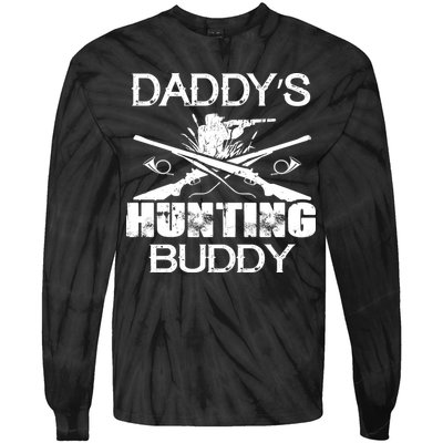 Daddy's Hunting Buddy Tie-Dye Long Sleeve Shirt