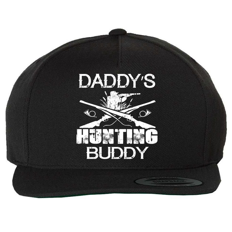 Daddy's Hunting Buddy Wool Snapback Cap