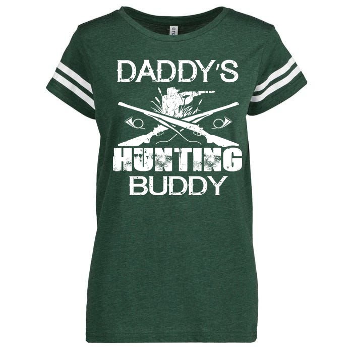 Daddy's Hunting Buddy Enza Ladies Jersey Football T-Shirt