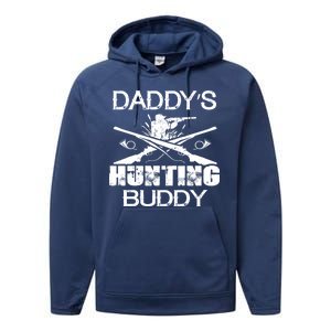 Daddy's Hunting Buddy Performance Fleece Hoodie