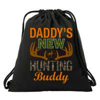 Daddy's New Hunting Buddy Drawstring Bag
