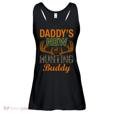 Daddy's New Hunting Buddy Ladies Essential Flowy Tank