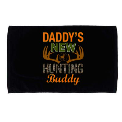 Daddy's New Hunting Buddy Microfiber Hand Towel