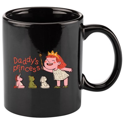 Daddy's Princess 11oz C Handle Ceramic Mug