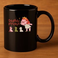 Daddy's Princess 11oz C Handle Ceramic Mug