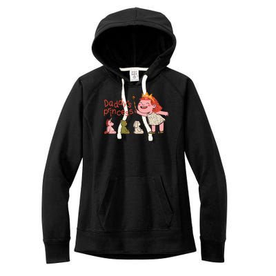 Daddy's Princess Women's Fleece Hoodie