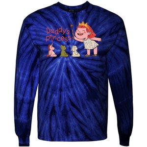 Daddy's Princess Tie-Dye Long Sleeve Shirt