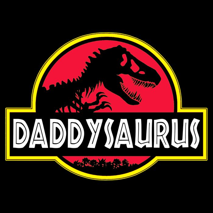 Daddysaurus Funny Daddy Dinosaur Cooling Performance Crew T-Shirt