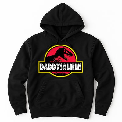 Daddysaurus Funny Daddy Dinosaur Hoodie
