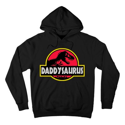 Daddysaurus Funny Daddy Dinosaur Hoodie