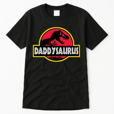 Daddysaurus Funny Daddy Dinosaur Tall T-Shirt