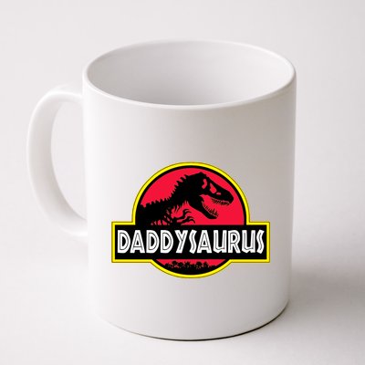 Daddysaurus Funny Daddy Dinosaur Coffee Mug