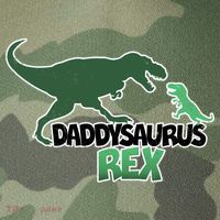 Daddysaurus Rex Legacy Tie Dye Trucker Hat
