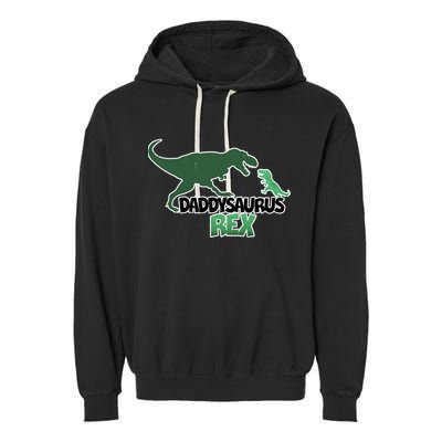 Daddysaurus Rex Garment-Dyed Fleece Hoodie
