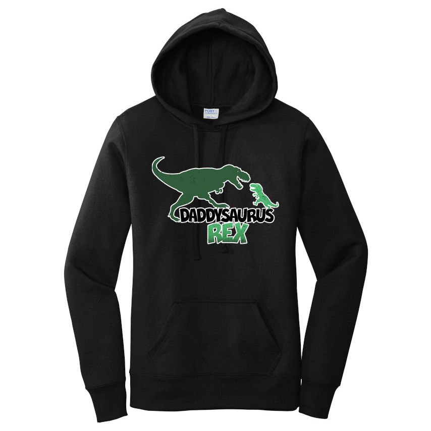 Daddysaurus Rex Women's Pullover Hoodie