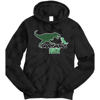 Daddysaurus Rex Tie Dye Hoodie