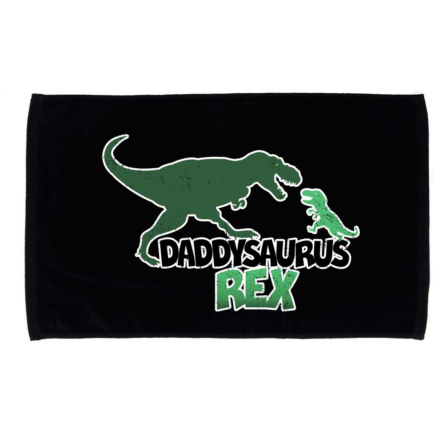 Daddysaurus Rex Microfiber Hand Towel