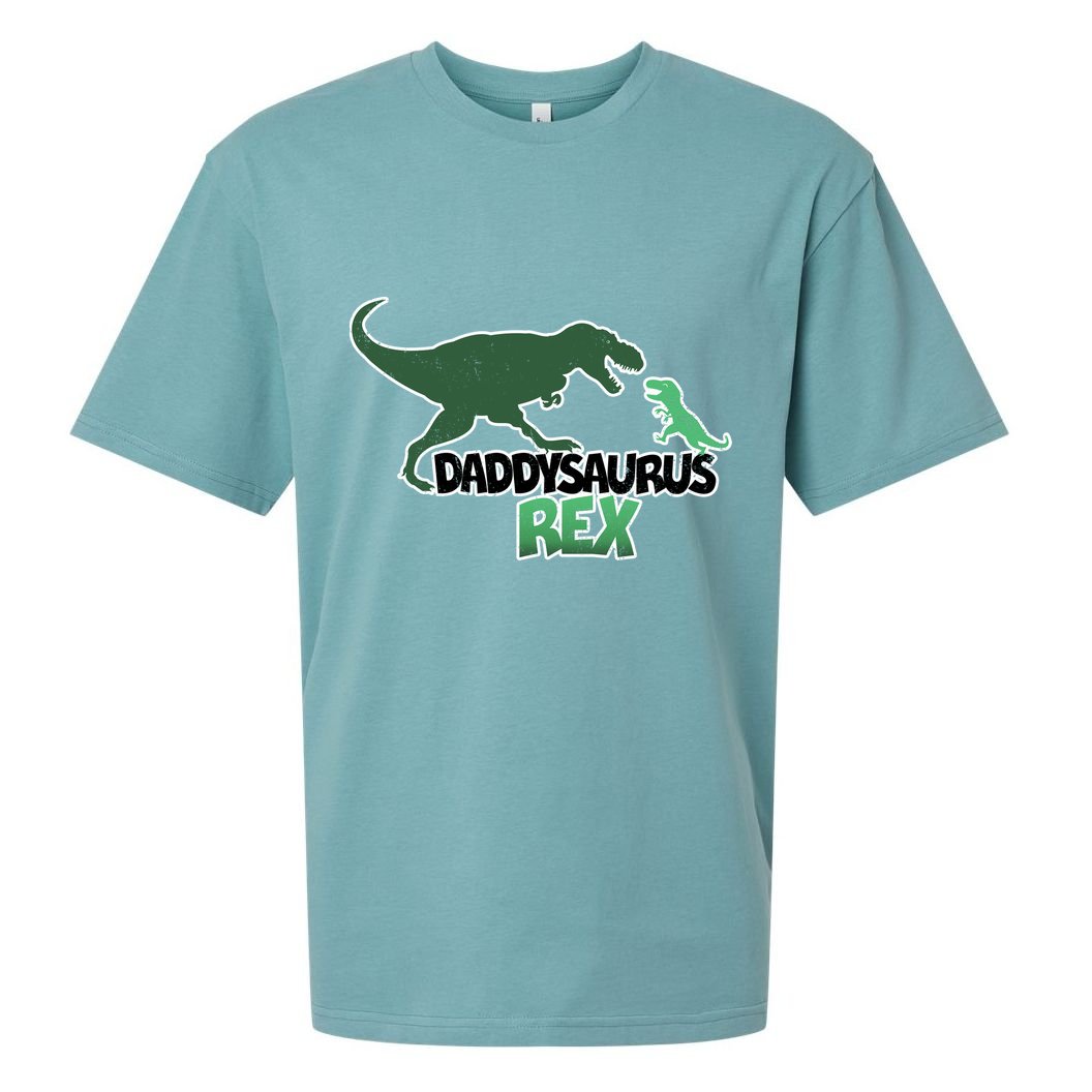 Daddysaurus Rex Sueded Cloud Jersey T-Shirt