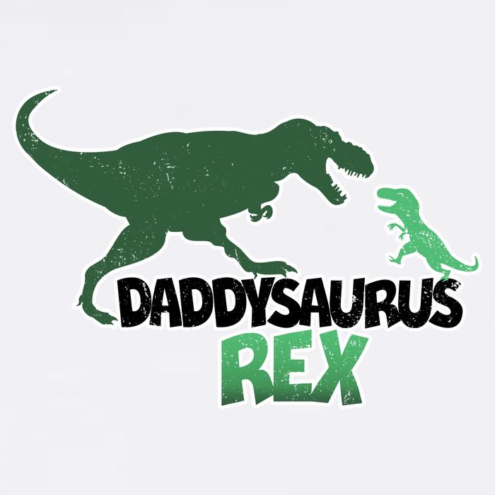 Daddysaurus Rex Garment-Dyed Sweatshirt