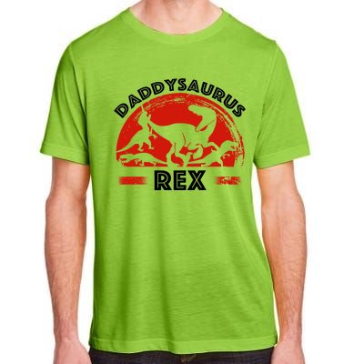 Daddysaurus Rex Cute Dad Spoof Adult ChromaSoft Performance T-Shirt