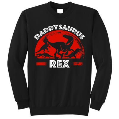 Daddysaurus Rex Cute Dad Spoof Sweatshirt