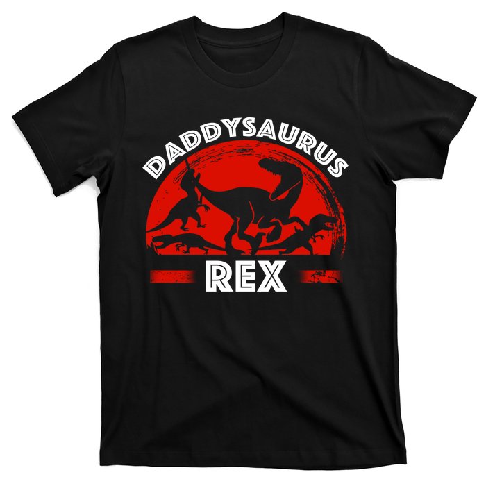 Daddysaurus Rex Cute Dad Spoof T-Shirt