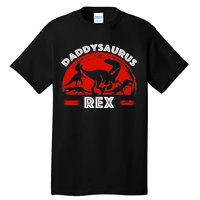 Daddysaurus Rex Cute Dad Spoof Tall T-Shirt