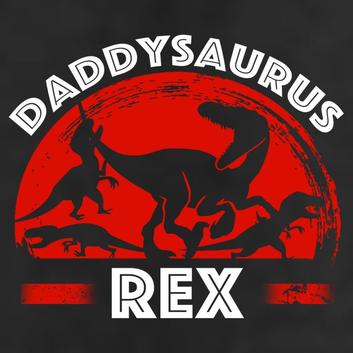 Daddysaurus Rex Cute Dad Spoof Adult Drive Performance Visor