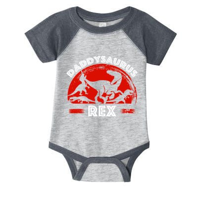 Daddysaurus Rex Cute Dad Spoof Infant Baby Jersey Bodysuit