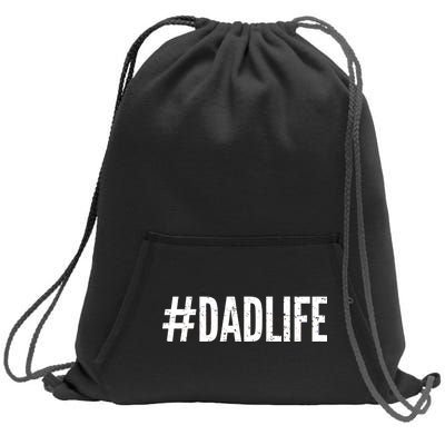 Dadlife  Sweatshirt Cinch Pack Bag