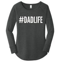 Dadlife  Women's Perfect Tri Tunic Long Sleeve Shirt