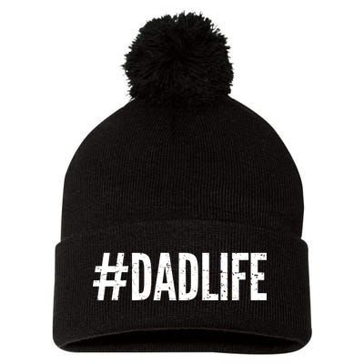 Dadlife  Pom Pom 12in Knit Beanie