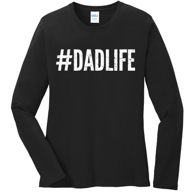 Dadlife  Ladies Long Sleeve Shirt