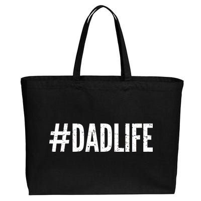 Dadlife  Cotton Canvas Jumbo Tote