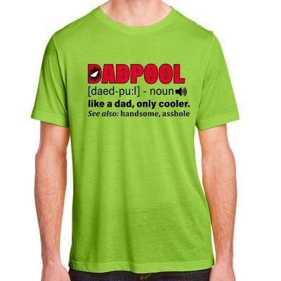 Dadpool Like A Dad Only Cooler Adult ChromaSoft Performance T-Shirt