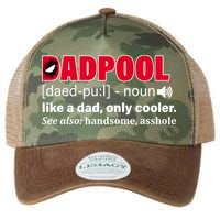 Dadpool Like A Dad Only Cooler Legacy Tie Dye Trucker Hat