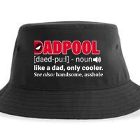 Dadpool Like A Dad Only Cooler Sustainable Bucket Hat